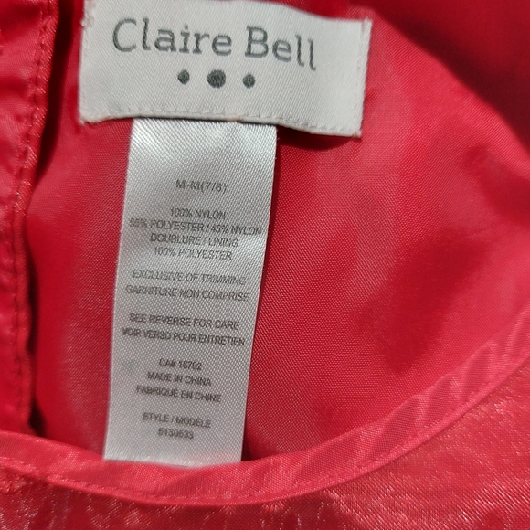 Girls Christmas Dress Medium 7-8 - Picture 6 of 6